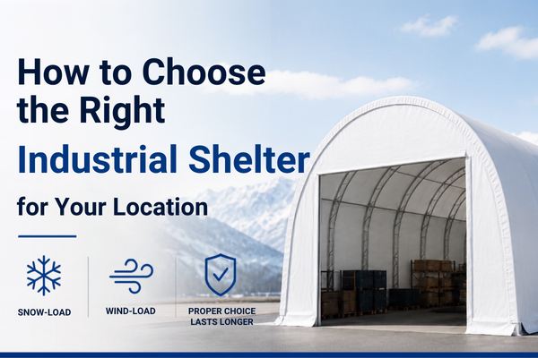 How to Choose the Right Industrial Shelter for Your Location