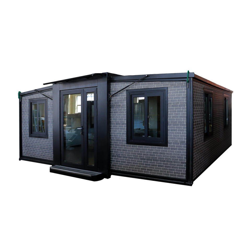 Bastone Mobile Expandable Prefab House 19ft x 20ft – Grey 7-Brick