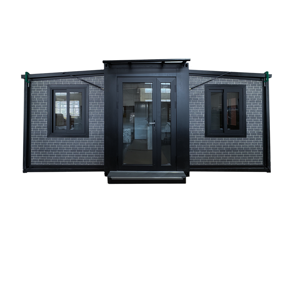 Bastone Mobile Expandable Prefab House 19ft x 20ft – Grey 7-Brick