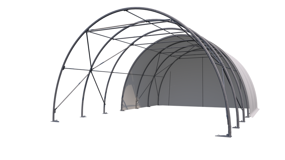 NORDURA Dome Roof Storage Shelter 20ft x 30ft x 12ft
