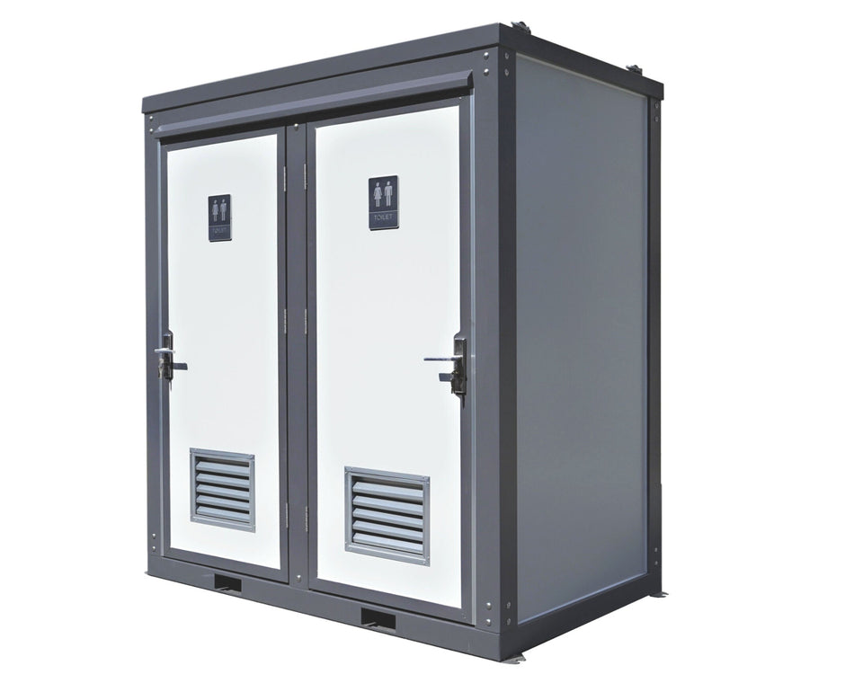 Toilettes Portables Bastone 2 Cabines De Toilettes Privées