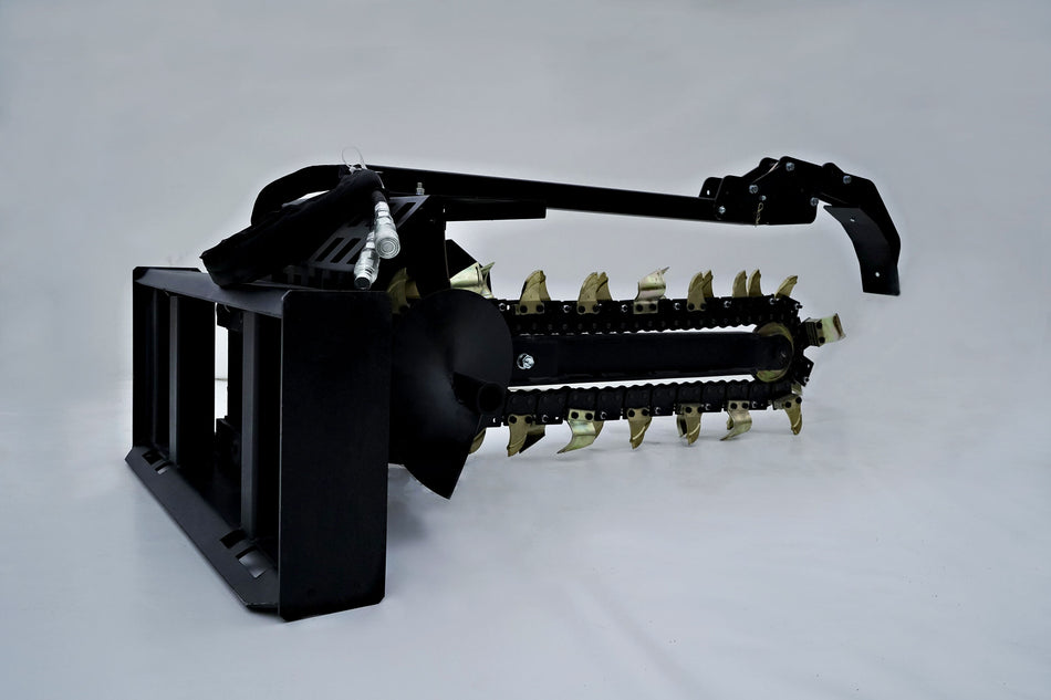 Trancheuse hydraulique GreatBear pour mini-chargeur