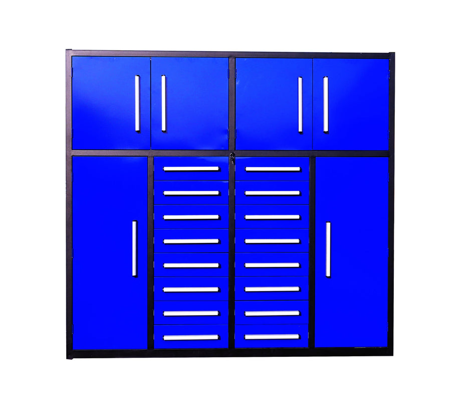 Steelman 7' Garage Cabinet (16 Drawers)