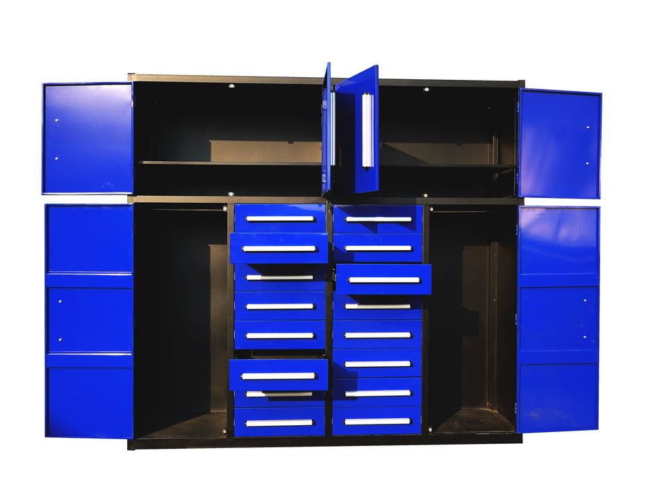 Steelman 7' Garage Cabinet (16 Drawers)