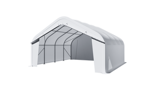 Gold Mountain Single Truss Peak Storage Shelter W20'xL20'xH12'
