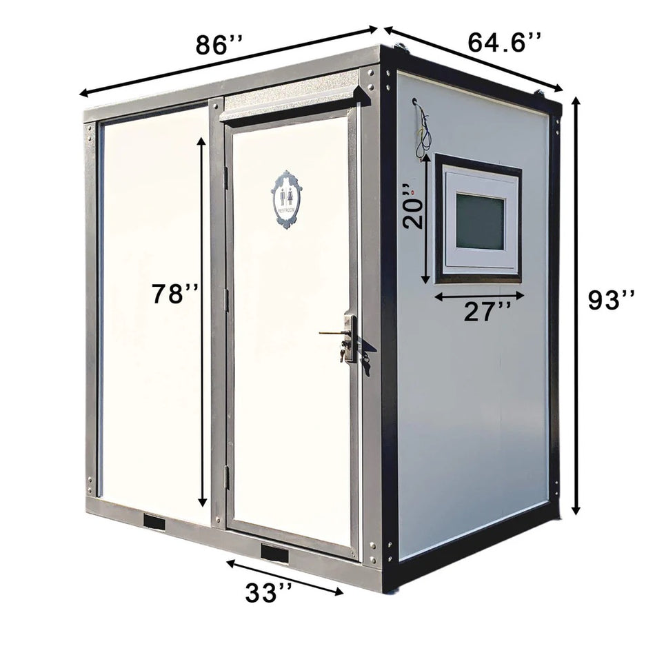 Bastone Portable Restroom with Showers-small