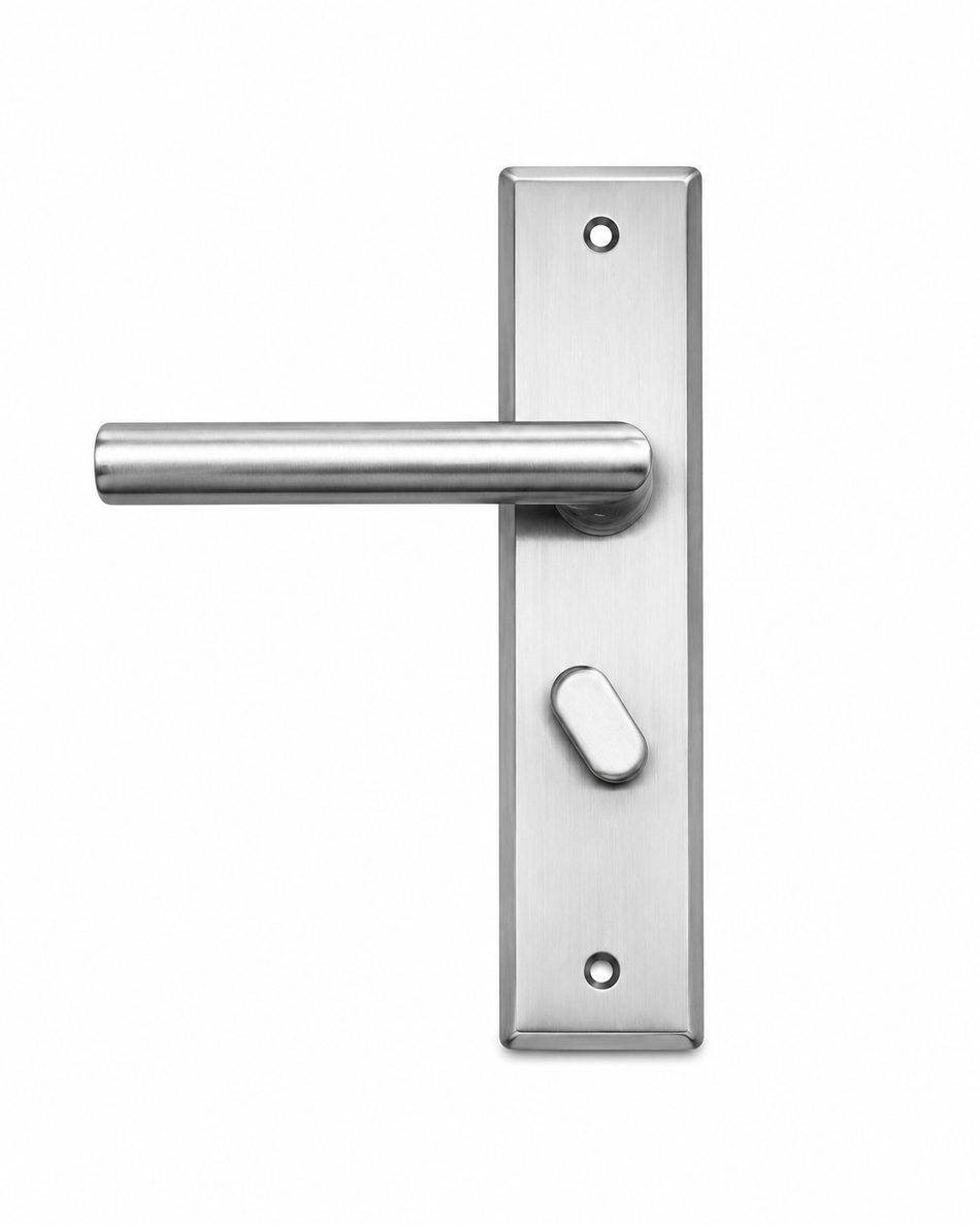 Restroom Door Left Lock Slim