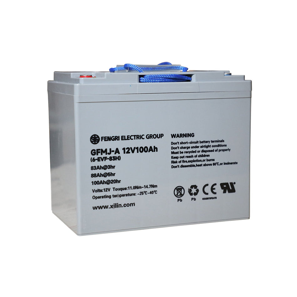 12V/100Ah GEL Battery for Xilin CBD20WE-19