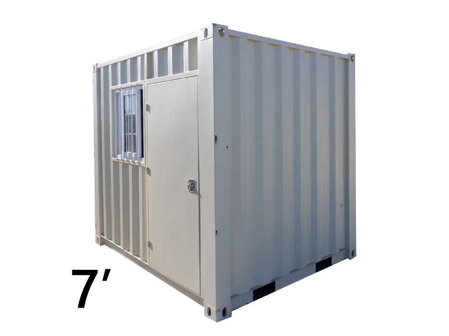 Petit conteneur d'expédition cubique de 7 pieds