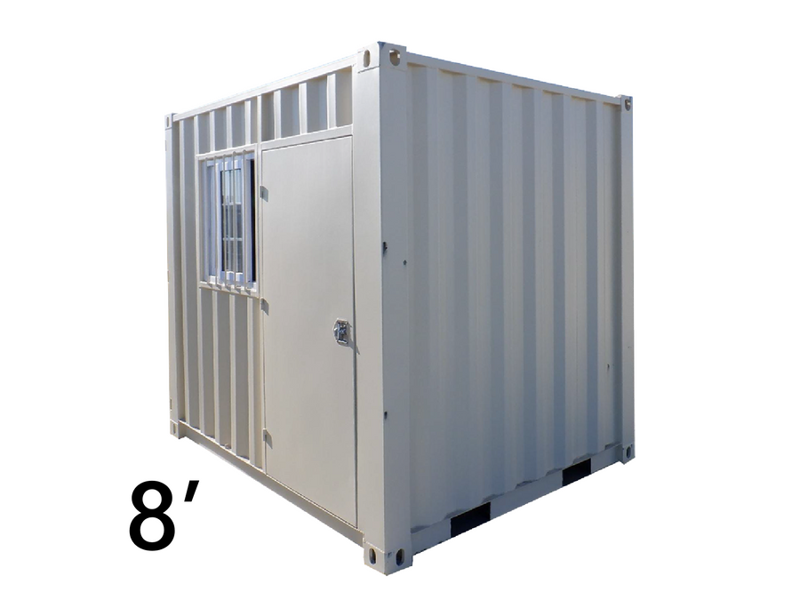 Petit conteneur d'expédition cubique de 8 pieds